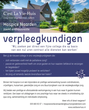 Verpleegkundige gezocht